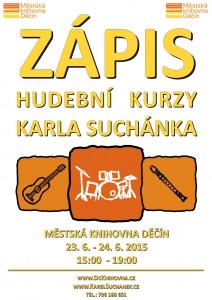 Zápis - Hudební kurzy Karla Suchánka