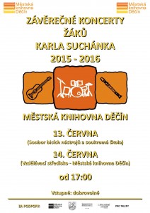 Závěrečné koncerty žáků Karla Suchánka 2015-2016